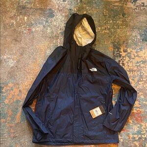 The North Face Men's Dark Blue Raincoat